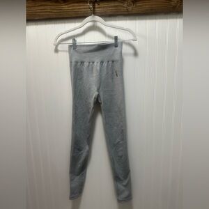 Gymshark gray leggings sz small EUC always hung to dry